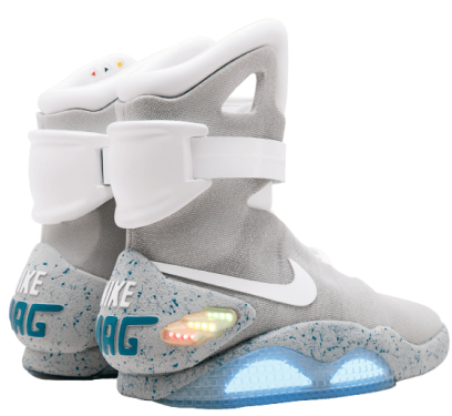 кроссовки Nike Air Mag,вид сзади